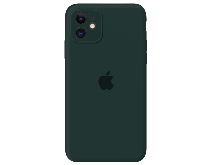Чехол-силикон оригинал Soft Matte Full Camera iPhone 11, Forest Green