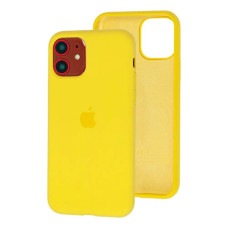 Чехол-силикон оригинал Full Cover Soft Matte iPhone 11, Yellow