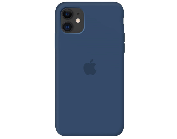 Чехол-силикон оригинал Full Cover Soft Matte iPhone 11, Blue Cobalt