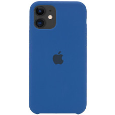 Чехол-силикон оригинал Soft Matte iPhone 11, Deep Navy