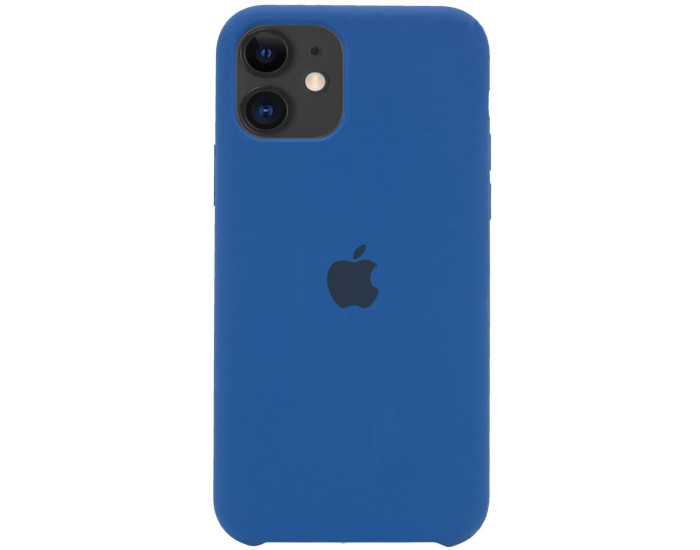 Чехол-силикон оригинал Soft Matte iPhone 11, Deep Navy