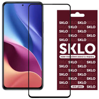 Захисне Скло SKLO 5D Xiaomi Redmi Note 14 4G/5G /Poco M7 Pro 5G, чорний