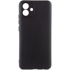 Чехол-силикон Getman Liquid Silk Full Camera Samsung Galaxy A05 (Черный / Black)