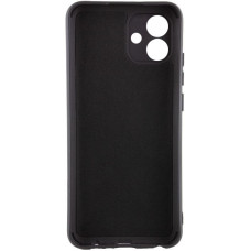 Чехол-силикон Getman Liquid Silk Full Camera Samsung Galaxy A05 (Черный / Black)