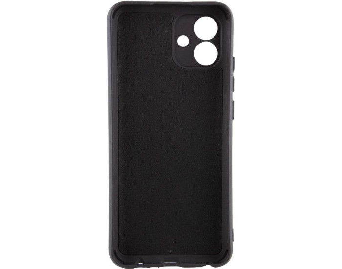 Чехол-силикон Getman Liquid Silk Full Camera Samsung Galaxy A05 (Черный / Black)