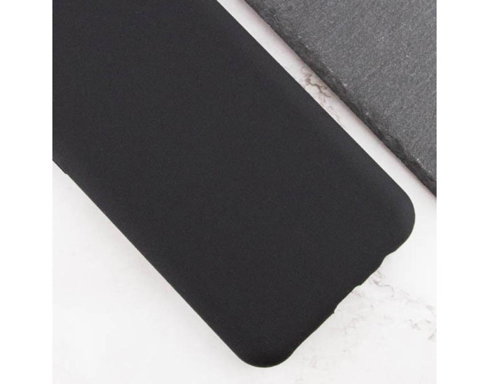 Чехол-силикон Getman Liquid Silk Full Camera Samsung Galaxy A05 (Черный / Black)