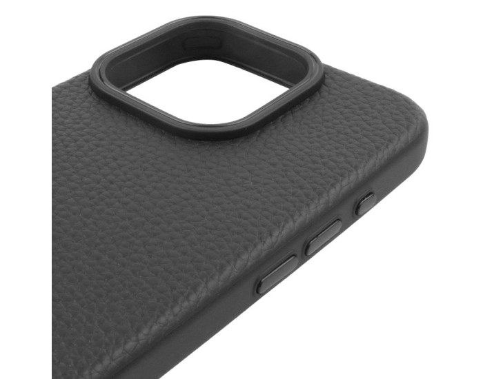 Чохол шкіряний Syndee with MagSafe iPhone 15 Pro Max, чорний