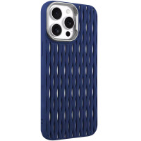 Чехол-силикон TPU Ribbio iPhone 15 Pro Max, синий