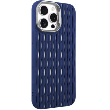 Чехол-силикон TPU Ribbio iPhone 15 Pro Max, синий