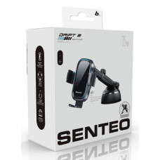 Автодержатель с безпроводной зарядкой SENTEO SH-02 Drift 2 Wireless charging Auto clamping phone holder 15W Dashboard PLUS 