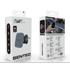 Автодержатель с безпроводной зарядкой SENTEO SH-05 Fixed Series magnetic wireless charging car holder Airvent Mount на вентиляционную решетку