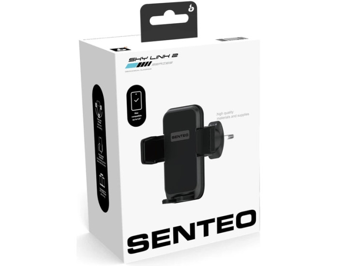 Автодержатель SENTEO SH-07 SkyLink2 series In-car phone holder (Черный  Black)