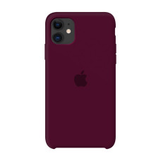 Чехол-силикон оригинал Soft Matte iPhone 11, Maroon