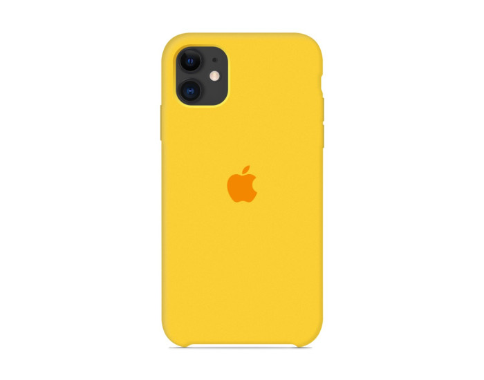 Чехол-силикон оригинал Soft Matte iPhone 11, New Yellow