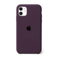 Чехол-силикон оригинал Soft Matte iPhone 11, Elderberry
