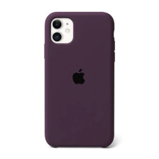 Чехол-силикон оригинал Soft Matte iPhone 11, Elderberry