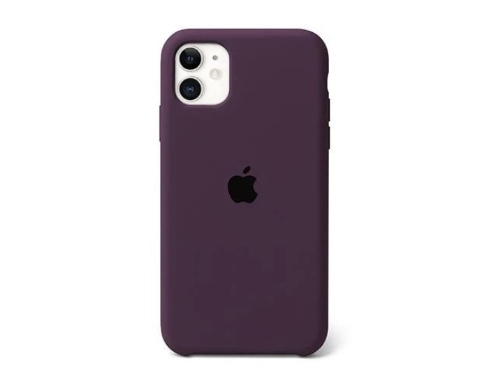 Чехол-силикон оригинал Soft Matte iPhone 11, Elderberry