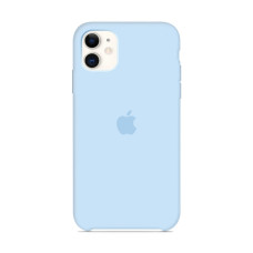 Чехол-силикон оригинал Soft Case Glass iPhone 11, Lite blue