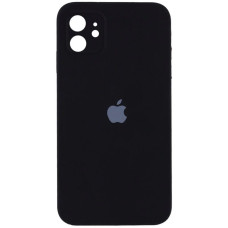 Чехол-силикон оригинал Square Cover Soft Matte Full Camera iPhone 11, Black
