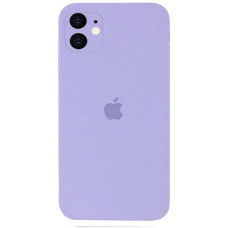 Чехол-силикон оригинал Square Cover Soft Matte Full Camera iPhone 11, Lilac