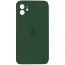 Чехол-силикон оригинал Square Cover Soft Matte Full Camera iPhone 11, Cyprus Green