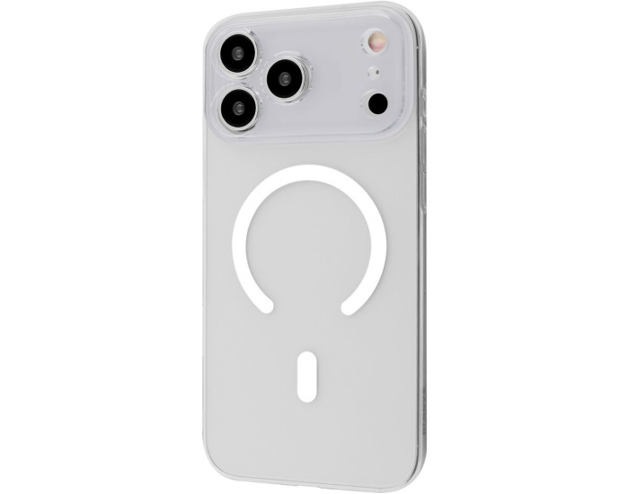 Чехол-силикон Proove Crystal Case with Magnetic Ring iPhone 17 Pro (Transparent)