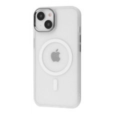 Чехол-силикон WAVE Ardor Case with MagSafe iPhone 13/14, белый