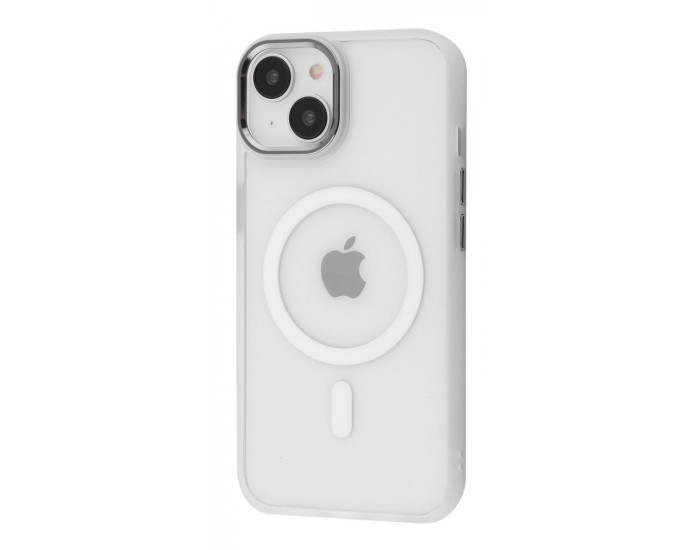 Чехол-силикон WAVE Ardor Case with MagSafe iPhone 13/14, белый