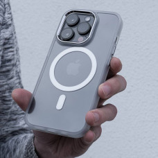 Чехол-силикон WAVE Ardor Case with MagSafe iPhone 13/14, белый