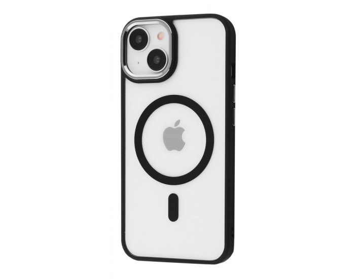 Чехол-силикон WAVE Ardor Case with MagSafe iPhone 13/14, черный