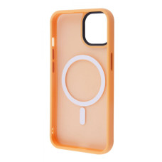 Чехол-силикон WAVE Matte Insane Case with MagSafe Ring iPhone 14, светло-фиолетовый