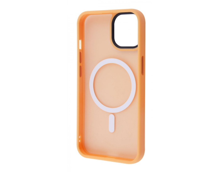 Чехол-силикон WAVE Matte Insane Case with MagSafe Ring iPhone 14, светло-фиолетовый