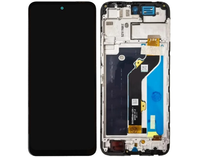 Дисплей с сенсорным экраном (модуль) Tecno Pova Neo 3 LH6n, черный с рамкой, оригинал