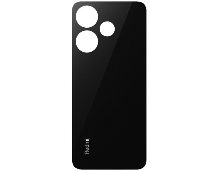 Задняя панель корпуса для Xiaomi Redmi 13, черная, оригинал