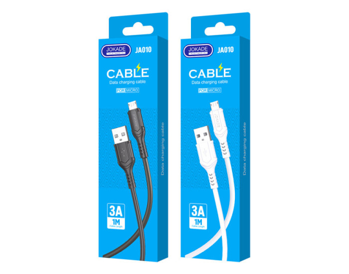 Кабель USB Jokade JA010 USB to Micro (3A/1м) черный
