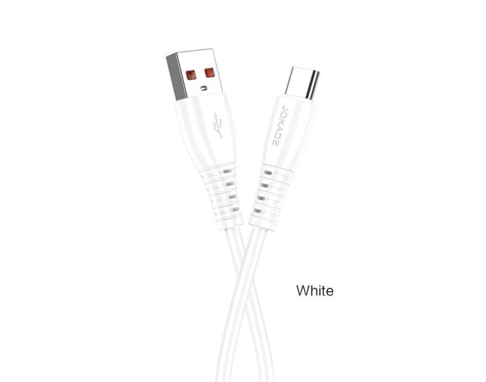 Кабель USB Jokade JA043 TIANJIAN Fast Charging USB to Type-C (5A/1м) белый