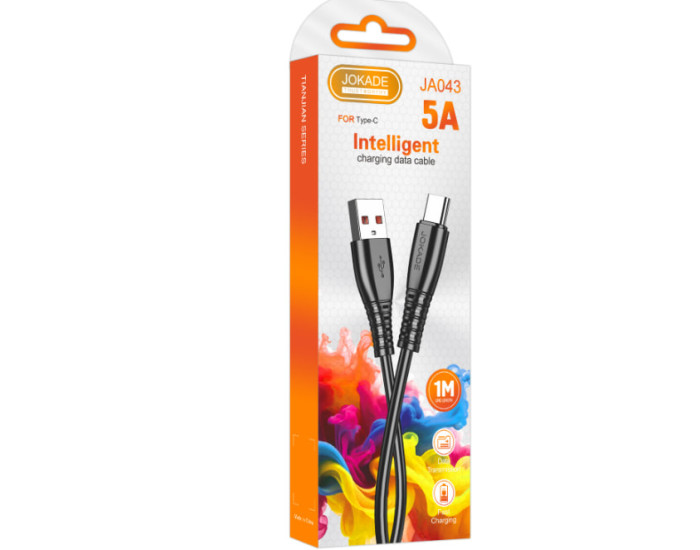 Кабель USB Jokade JA043 TIANJIAN Fast Charging USB to Type-C (5A/1м) черный