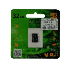 Карта памяти Aspor MicroSDHC 32GB UHS-I (Class 10) (только карта)
