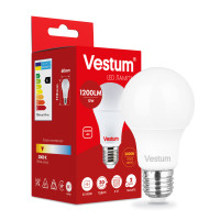 LED лампа Vestum A60 12W 3000K 220V E27