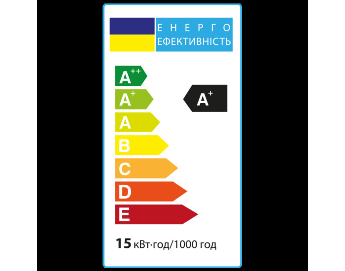 LED лампа Vestum A65 15W 3000K 220V E27