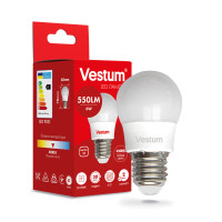 LED лампа Vestum G45 6W 4100K 220V E27