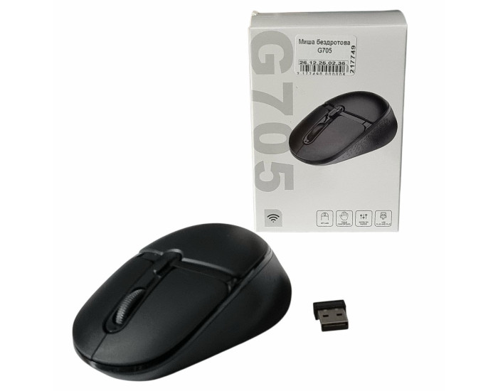 Миша Бездротова G705, чорна