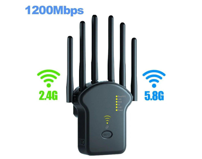Усилитель сигнала Wi-Fi 1200Mbps