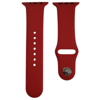 Ремінець для Apple Watch Series 38/40/41/42 mm S, Китайський червоний