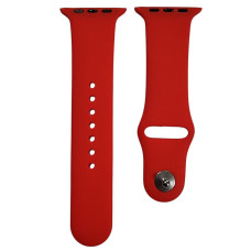 Ремешок для Apple Watch Series 38/40/41/42 mm S, красный