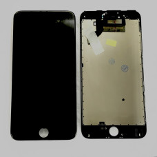 Дисплей з сенсорним екраном (модуль) iPhone 6S Plus, чорний, переклеювання