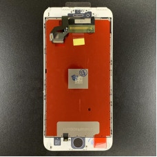 Дисплей з сенсорним екраном (модуль) iPhone 6S Plus, білий, переклеювання