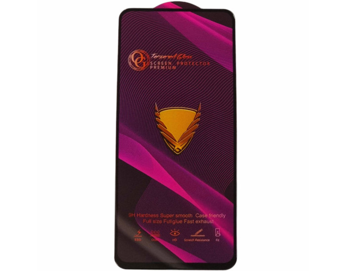 Защитное стекло OG Tempered Glass Premium Motorola Moto G14/G54, черный