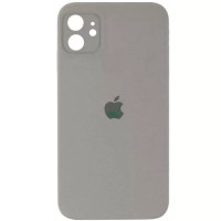 Чехол-силикон оригинал Square Cover Soft Matte Full Camera iPhone 11, Pebble