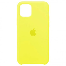 Чехол-силикон оригинал 99% Soft Matte iPhone 11 Pro, New yellow